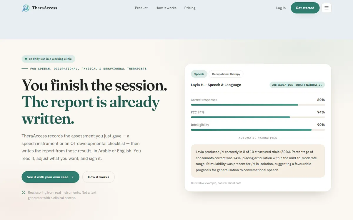 TheraAccess Platform Preview